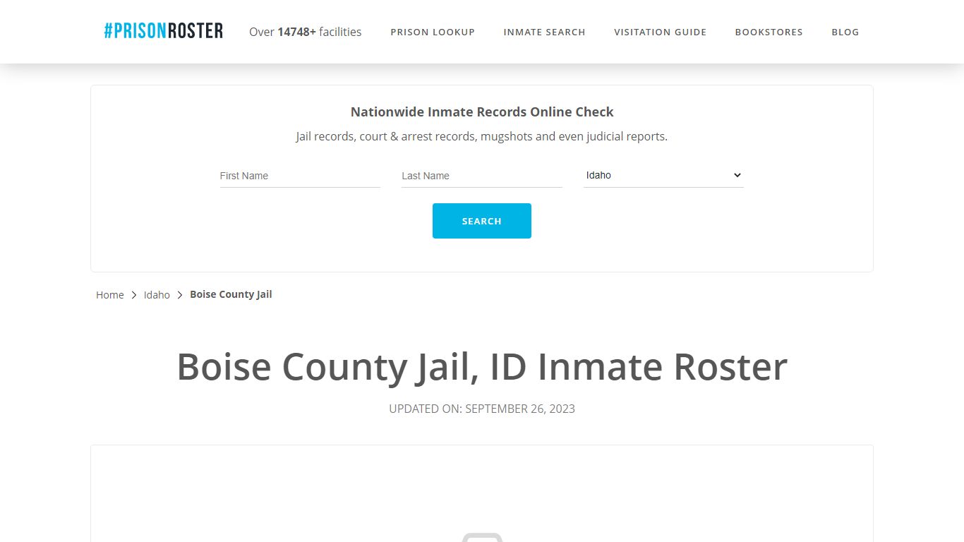 Boise County Jail, ID Inmate Roster - Prisonroster